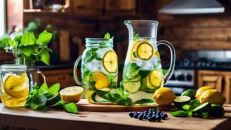 Detox Wasser: Erfrischende Rezepte und ihre Heilkräfte für Körper und Geist