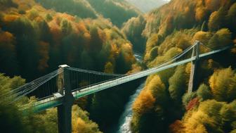 Die Hängebrücke und ihre Umgebung entdecken