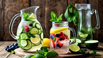 Frische Rezepte für dein Detox Wasser