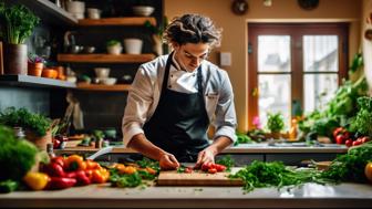 Sein Weg zum veganen Sternekoch