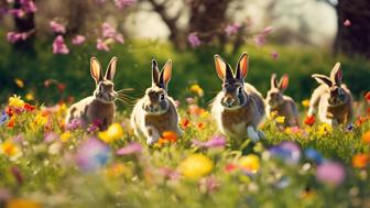 Symbolik der springenden Hasen verstehen